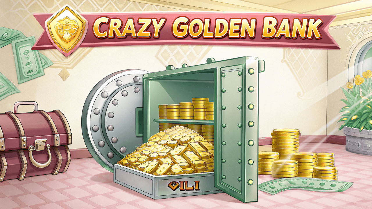 Crazy Golden Bank